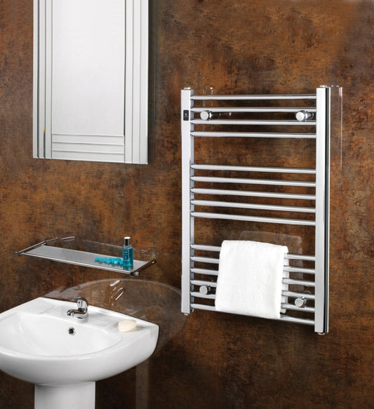 SupaPlumb Chrome Straight Towel Rail