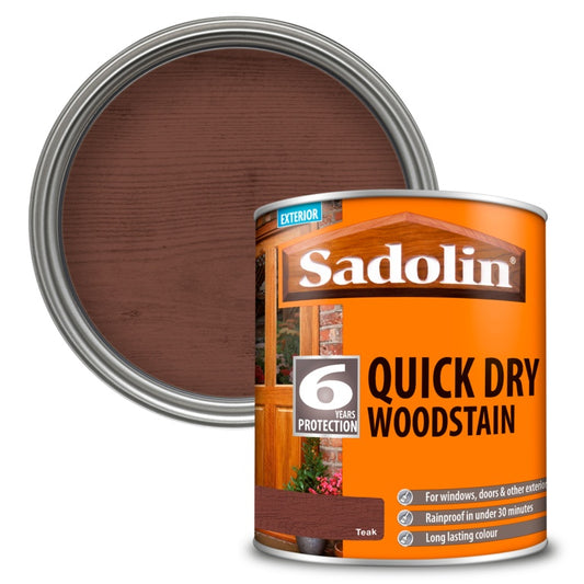 Sadolin Quick Drying Woodstain - Teak