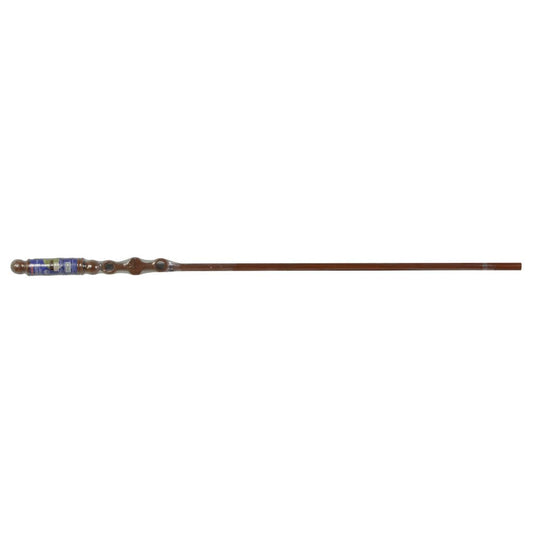 Woodside Walnut Effect Wooden Curtain Pole 180cm, 28mm diameter