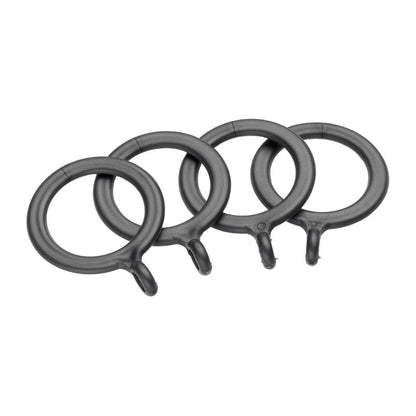 Woodside Silver Curtain Rings