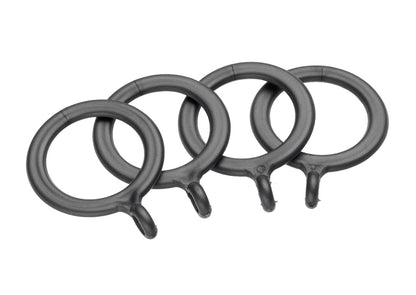 Woodside Silver Curtain Rings