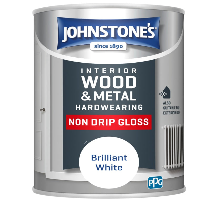 Johnstone's Gloss anti-goutte – Blanc brillant