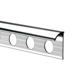 Tile Rite Tile Trim 2.4m x 12mm Chrome