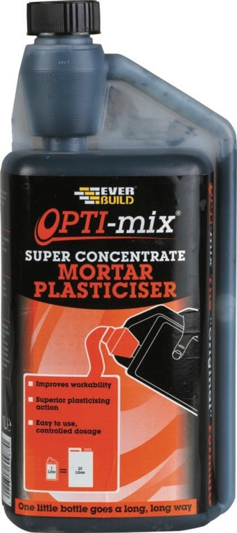 Everbuild Opti-Mix : Plastifiant de mortier