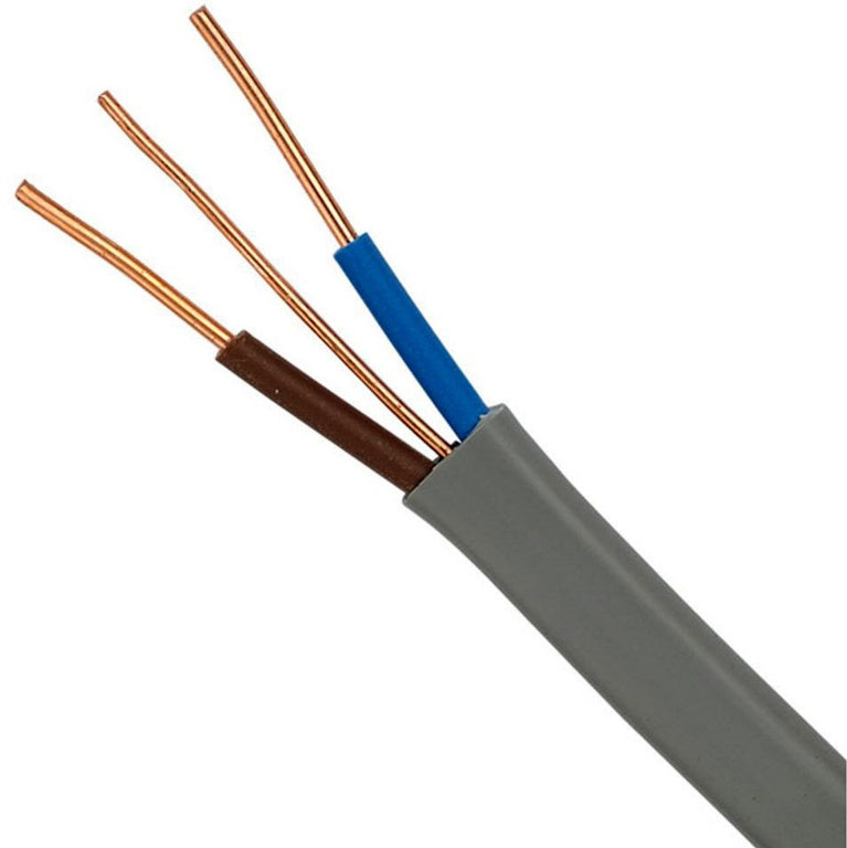Doncaster Cable Basec Cable gris de 2 núcleos