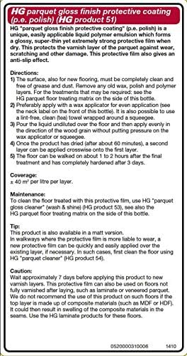 HG Parquet Gloss Finish Protect Coating