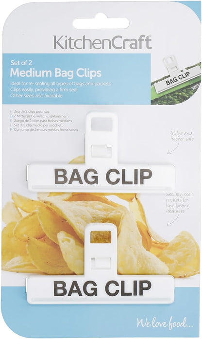 KitchenCraft Plastic Bag Clip