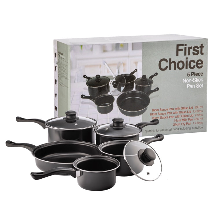 Pendeford Value Plus Collection Non Stick Sauce Pan Set