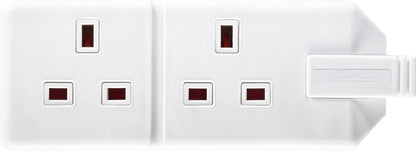 Masterplug Twin Extension Socket