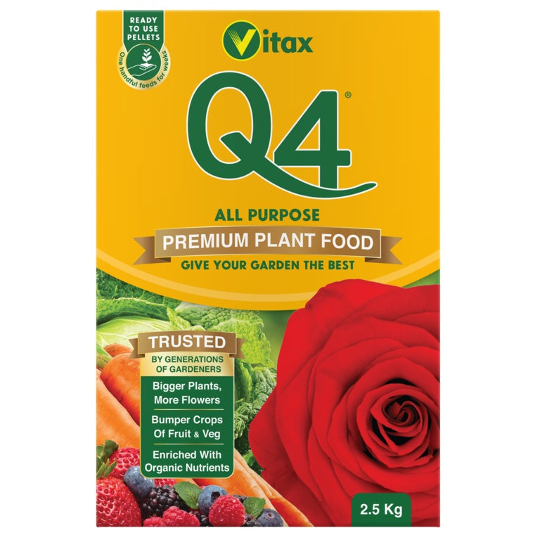 Vitax Q4 Fertiliser Pelleted