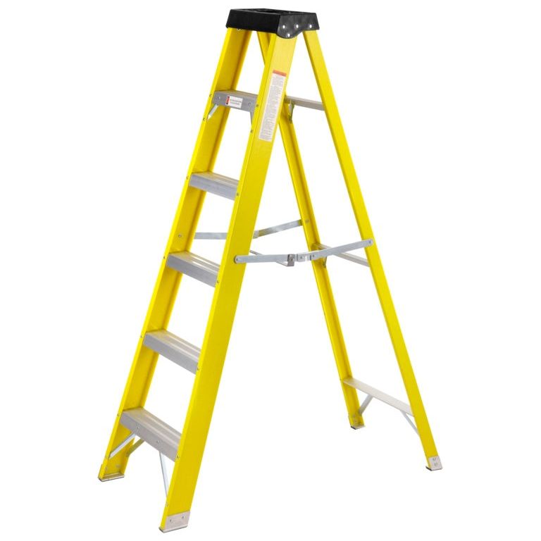 SupaTool Fibreglass Stepladder