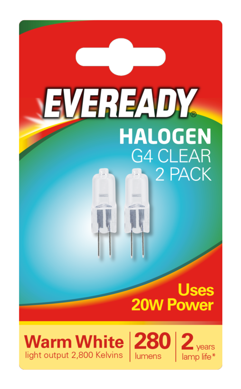 Eveready G4 Cápsula 20W B2