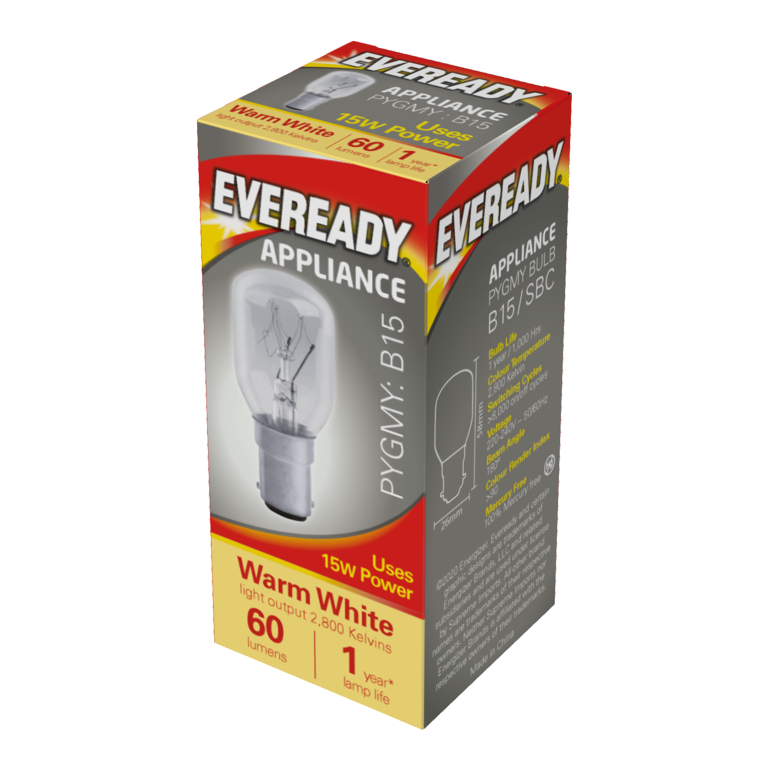 Eveready Pygmy 15W SBC Transparente