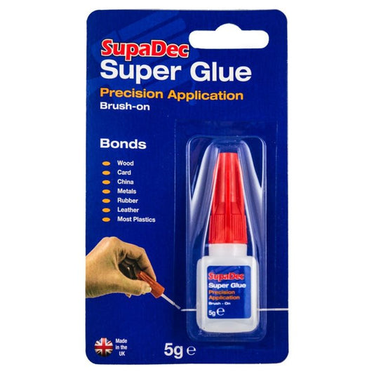 SupaDec Super Glue 5g Brush On