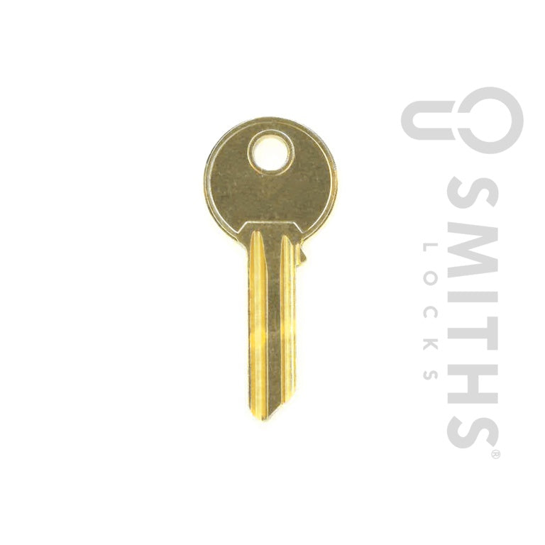 Smiths Locks Yale - Llave cilíndrica de 5 pines en blanco