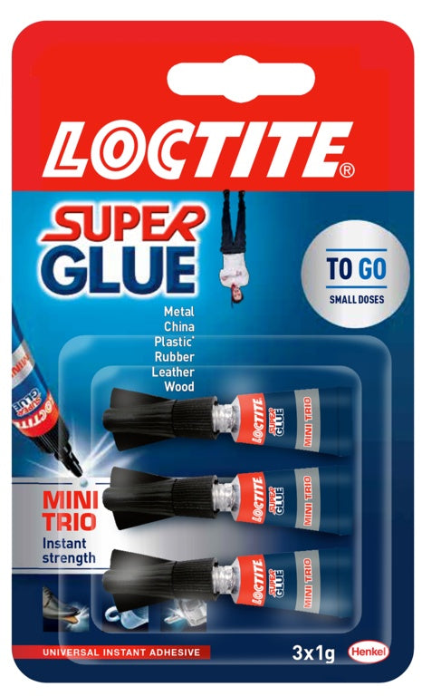 Loctite Mini Trio Súper Pegamento