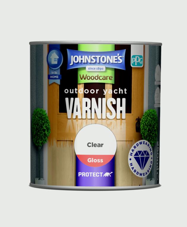 Johnstone's Outdoor Yacht Varnish Gloss 250ml