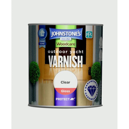 Johnstone's Outdoor Yacht Varnish Gloss 250ml