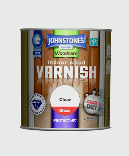 Johnstone's Indoor Wood Varnish - Clear Gloss