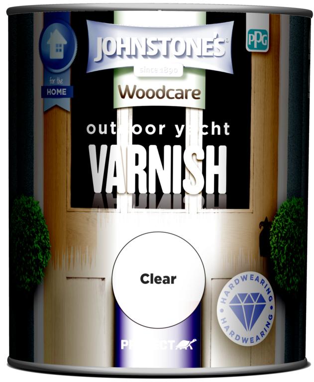 Johnstone's Outdoor Yacht Varnish Gloss 750ml