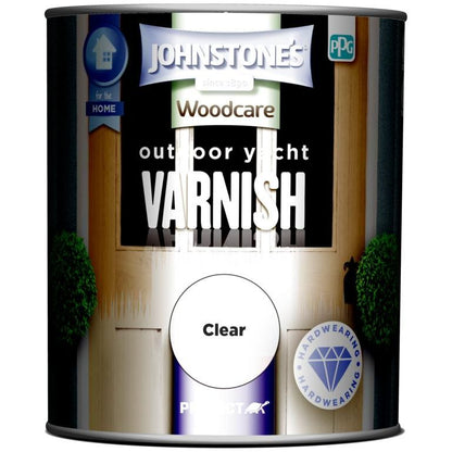 Johnstone's Outdoor Yacht Varnish Gloss 750ml