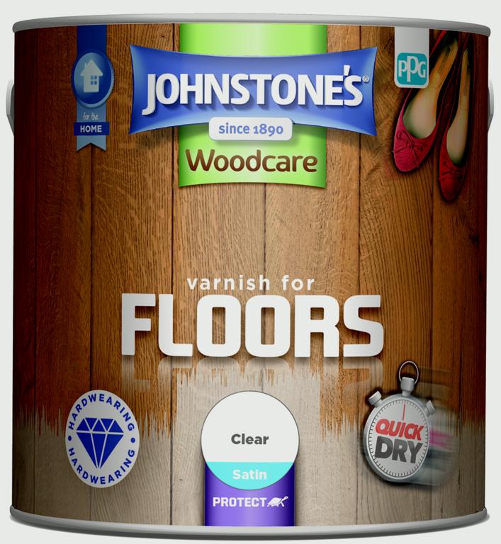 Johnstone's Varnish For Floors Satin 2.5L