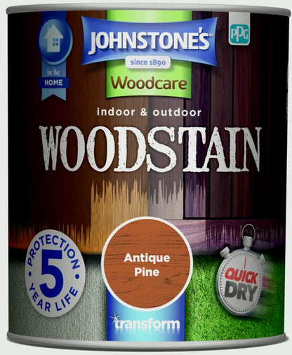 Tinte para madera para interiores y exteriores Johnstone's 750 ml