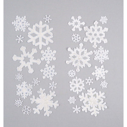 Premier Snowflake Window Sticker Set