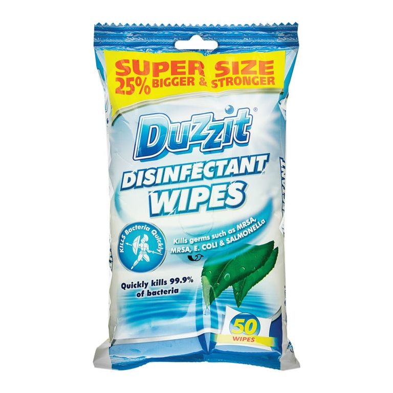 Lingettes désinfectantes Duzzit