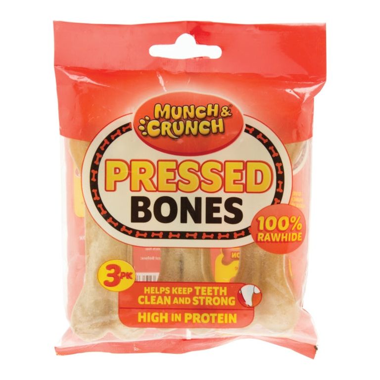 Huesos prensados ​​Munch &amp; Crunch