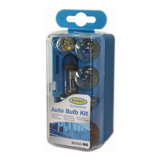 Kit de bombillas para automóvil Mini Ring H4
