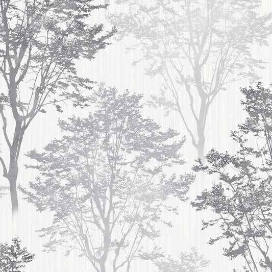 Arthouse Wildwood Mono Wallpaper