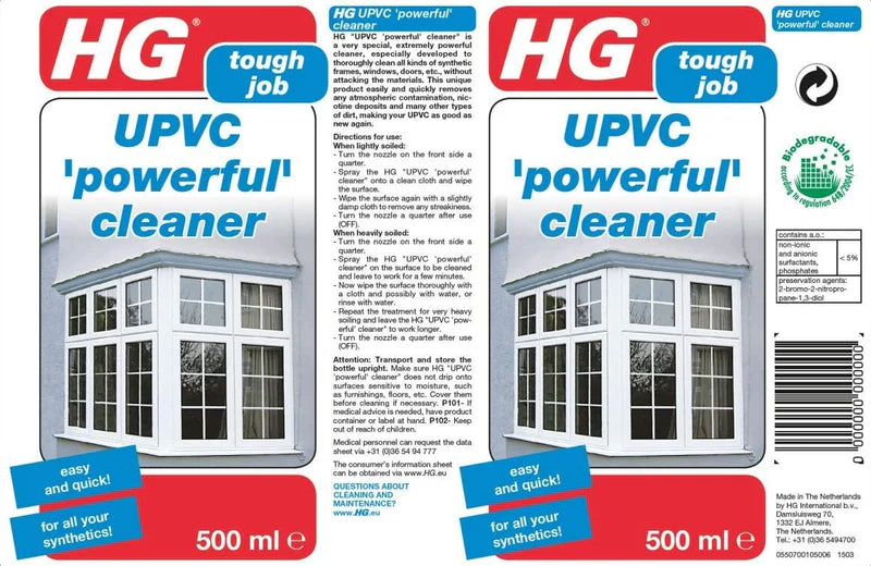 HG UPVC Powerful Cleaner