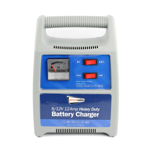 Streetwize Battery Charger - Plastic Case
