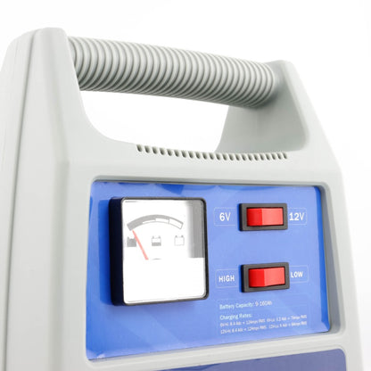 Streetwize Battery Charger - Plastic Case 6/12V 12 Amp
