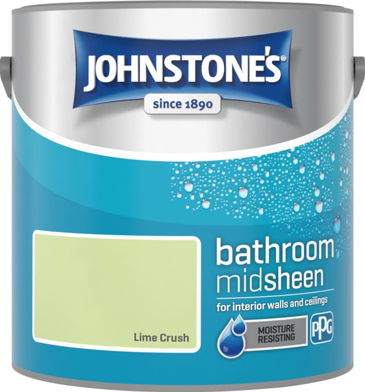 Johnstone's Bathroom Midsheen 2.5L Lime Crush