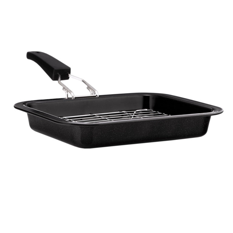 Pendeford Vitreous Enamel Bakeware Grill pan with Tray 28 x 23cm