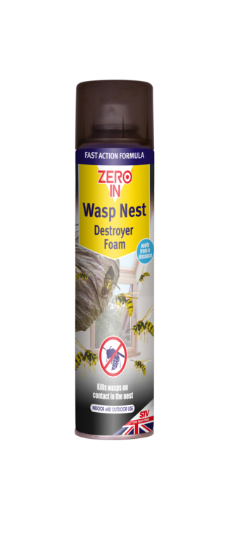 Zero In Wasp Nest Killer Foam – 300ML Aerosol