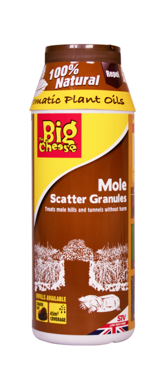 The Big Cheese Mole Repellent Scatter Granules