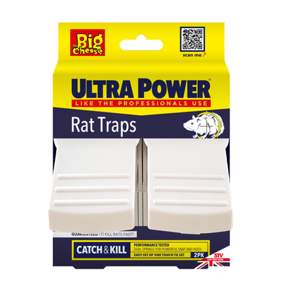 The Big Cheese Ultra Power Rat Traps - Twin Pack