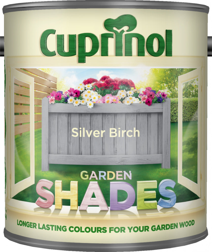 Cuprinol Garden Shades 1L Bouleau Argenté