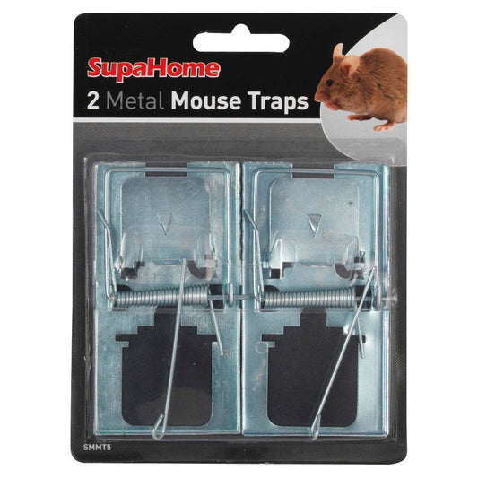 SupaHome 2 Metal Mouse Traps