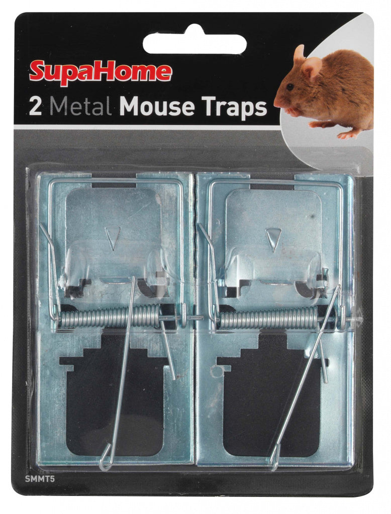 SupaHome 2 Metal Mouse Traps