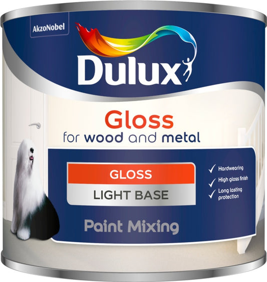 Base brillante de mélange de couleurs Dulux 500 ml clair