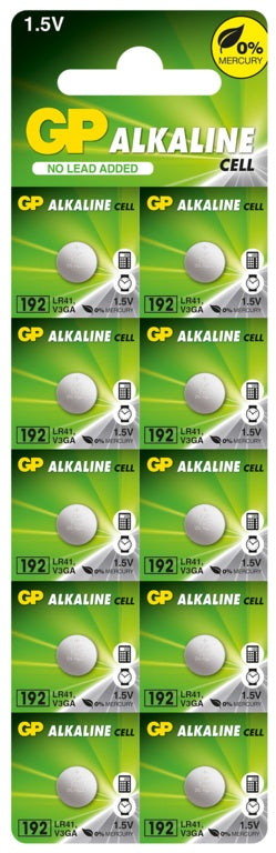 GP Alcaline C10 LR41