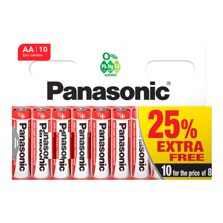 Panasonic Red Specials AA Pack 10