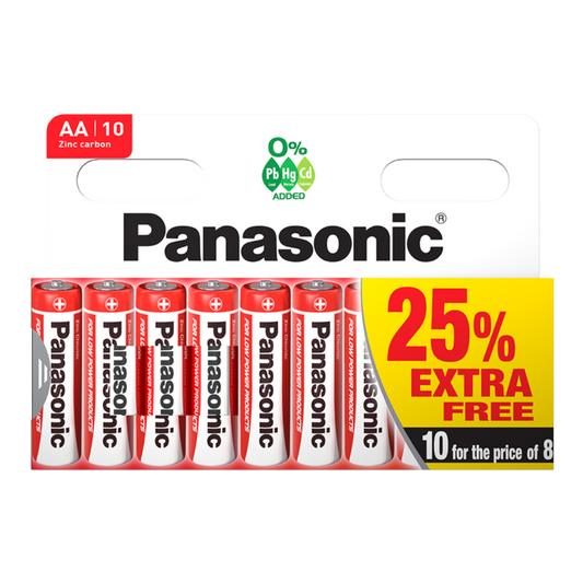 Panasonic Red Specials AA Pack 10