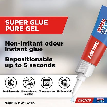 Loctite Super Pegamento Gel Puro 3g