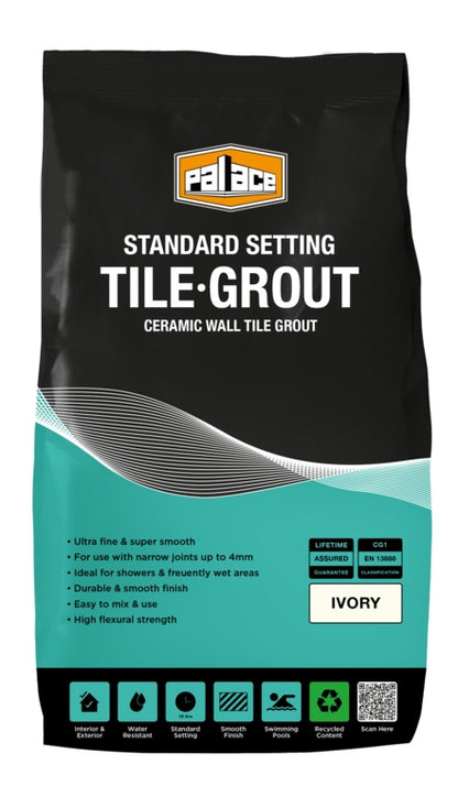 Palace Ivory Wall Tile Grout