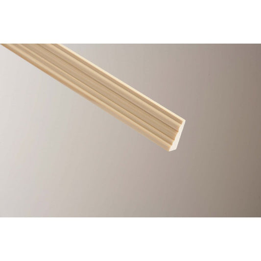 Cheshire Mouldings Moulure en pin moyen baril 34 x 12 mm x 2,4 m